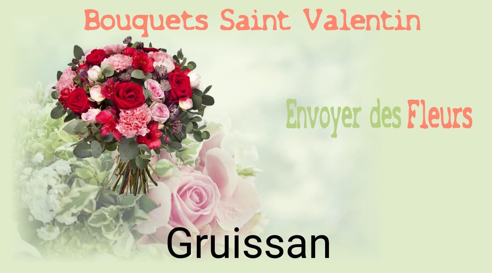 Roses de Saint-Valentin livrées à Gruissan